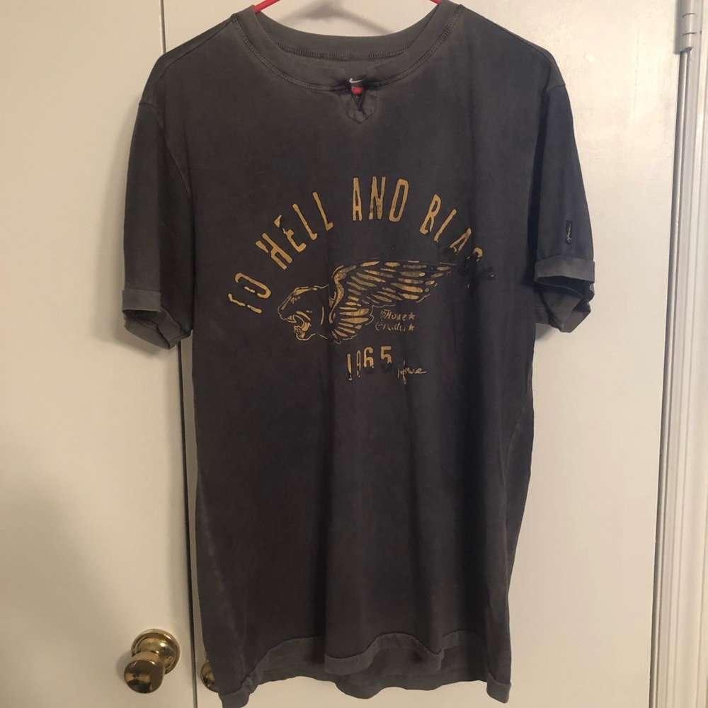 Howe Vintage ‘To Hell And Black’ Tee Shirt.